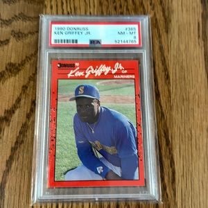 Ken Griffey Jr. Rare Error Card